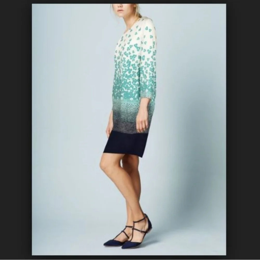 Boden Silk Blend Azalea Tunic Shift Dress Size 4